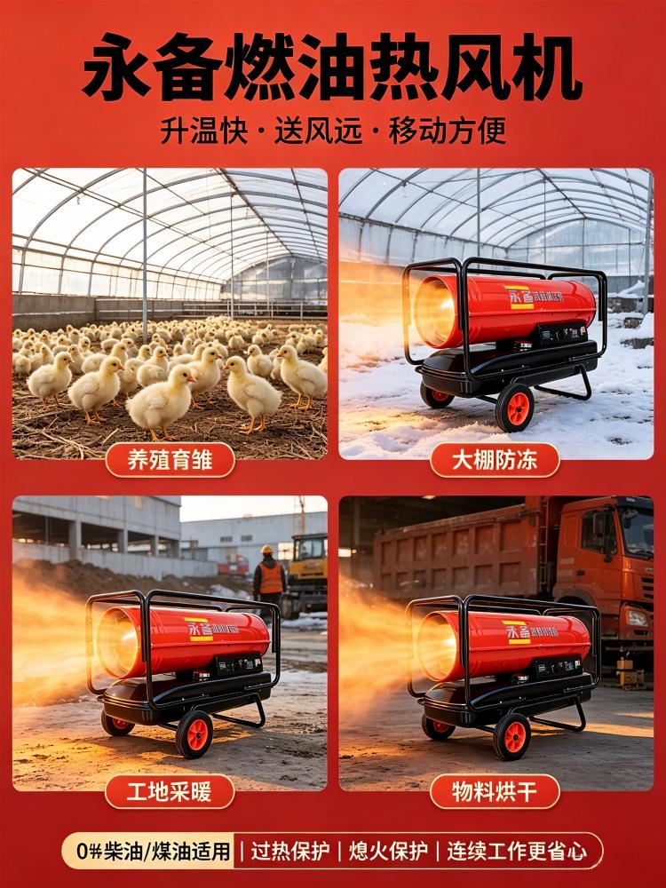 永备燃油热风机使用案例